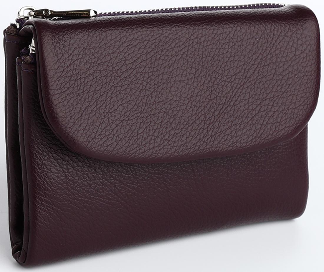 Кошелёк на магните, цвет фиолетовый