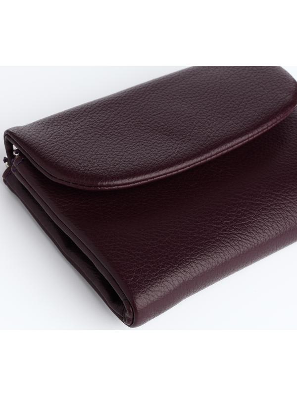 Кошелёк на магните, цвет фиолетовый