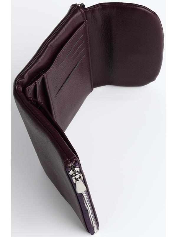 Кошелёк на магните, цвет фиолетовый