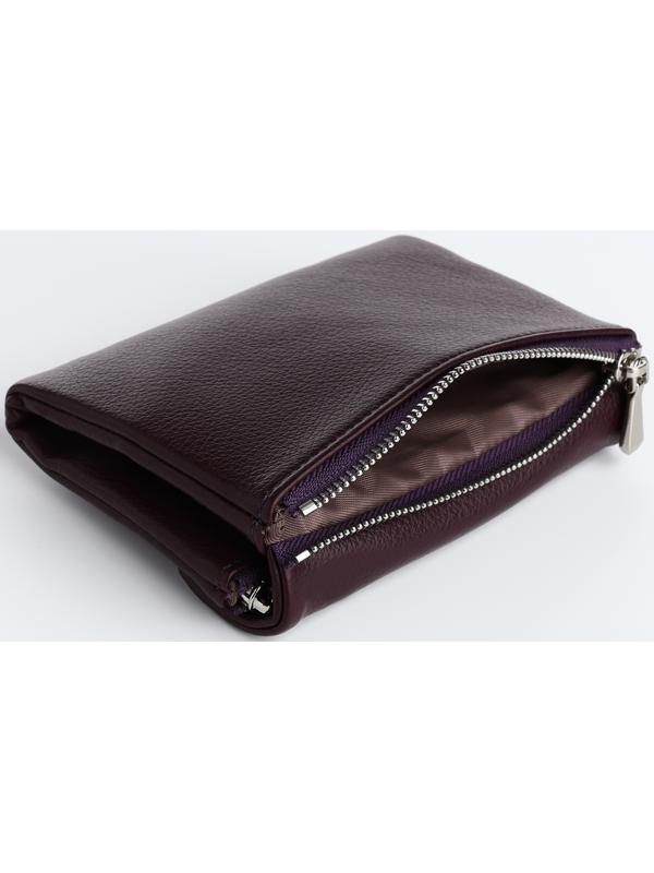 Кошелёк на магните, цвет фиолетовый