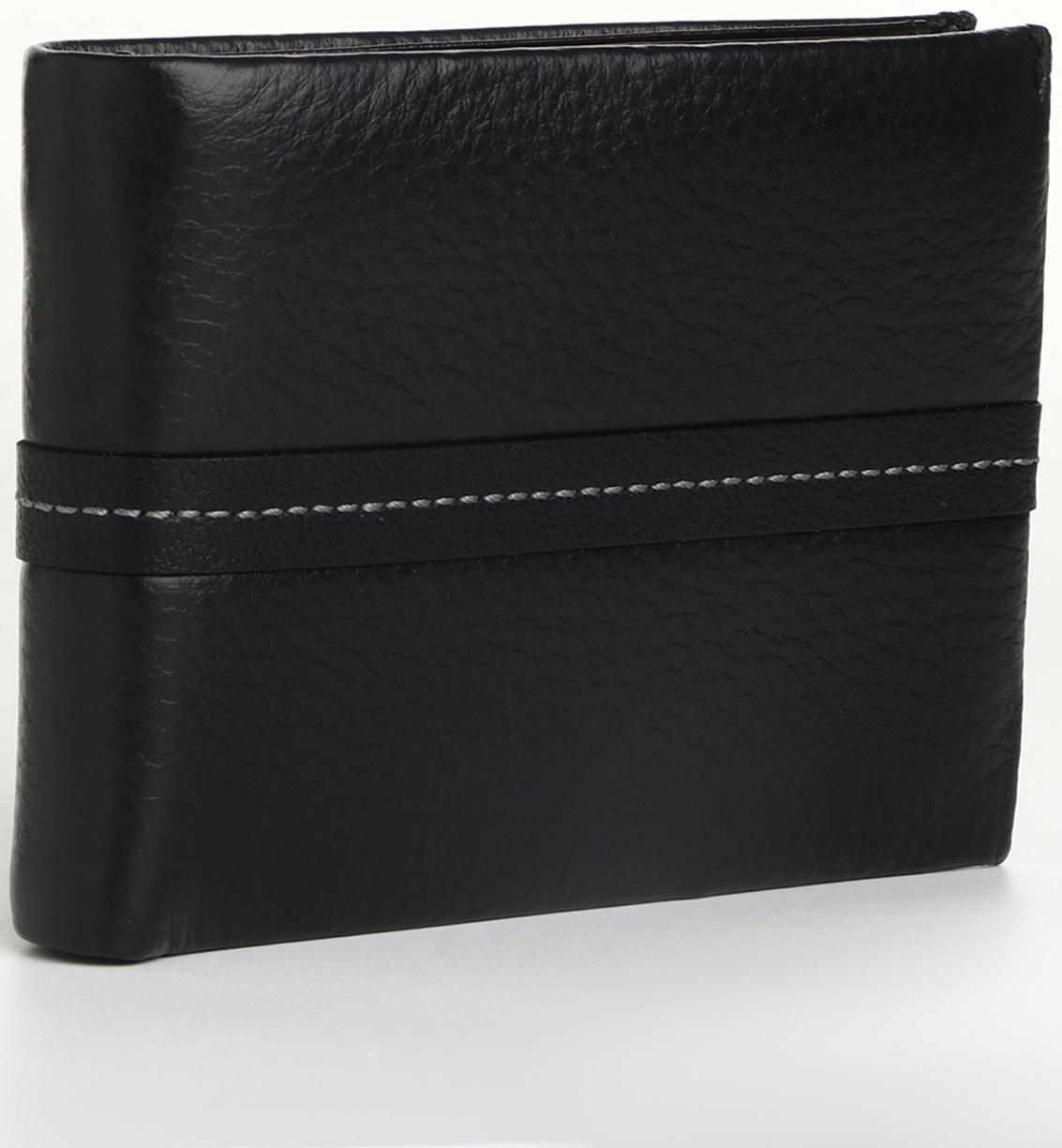 Портмоне на магните, зажим для купюр, отделение для сим-карт, цвет чёрный