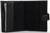 Портмоне на кнопке 3 в 1, отдел для автодокументов, паспорта, цвет чёрный