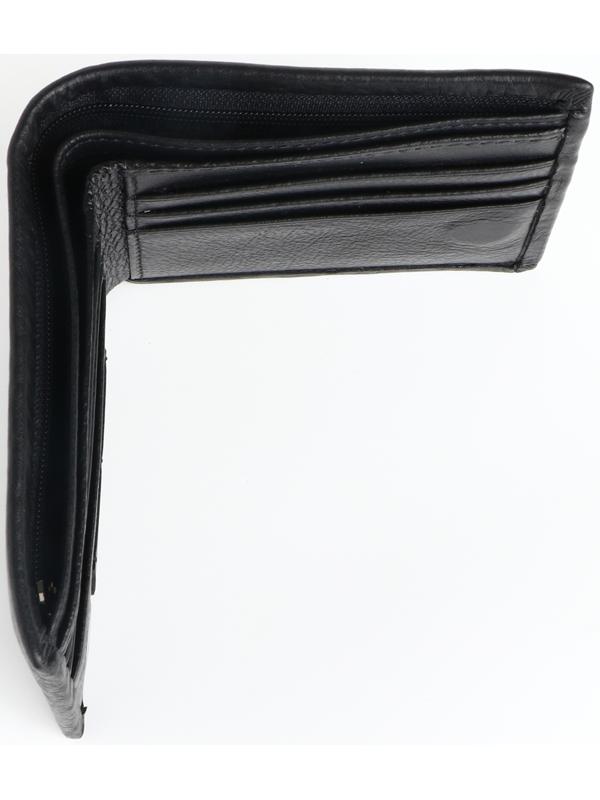 Портмоне на магните, зажим для купюр, отделение для сим-карт, цвет чёрный