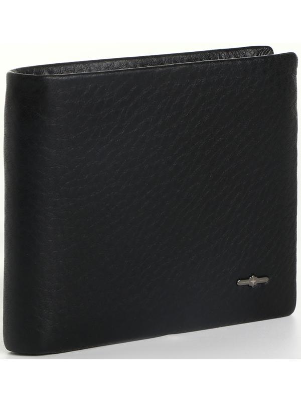 Портмоне на магните, зажим для купюр, отделение для сим-карт, цвет чёрный