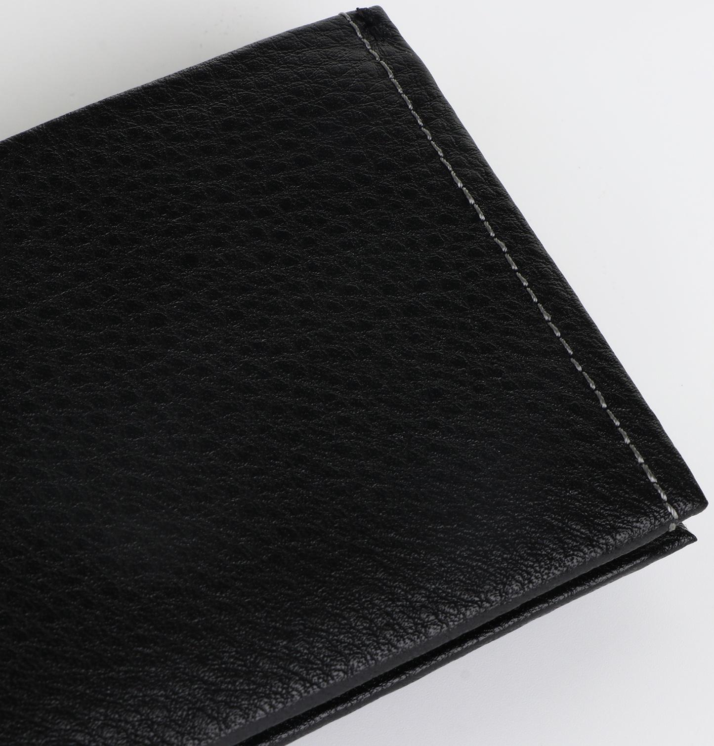 Портмоне на магните, зажим для купюр, отделение для сим-карт, цвет чёрный