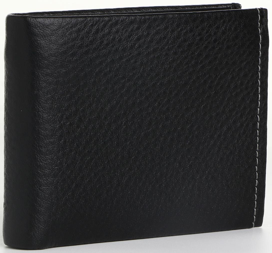 Портмоне на магните, зажим для купюр, отделение для сим-карт, цвет чёрный