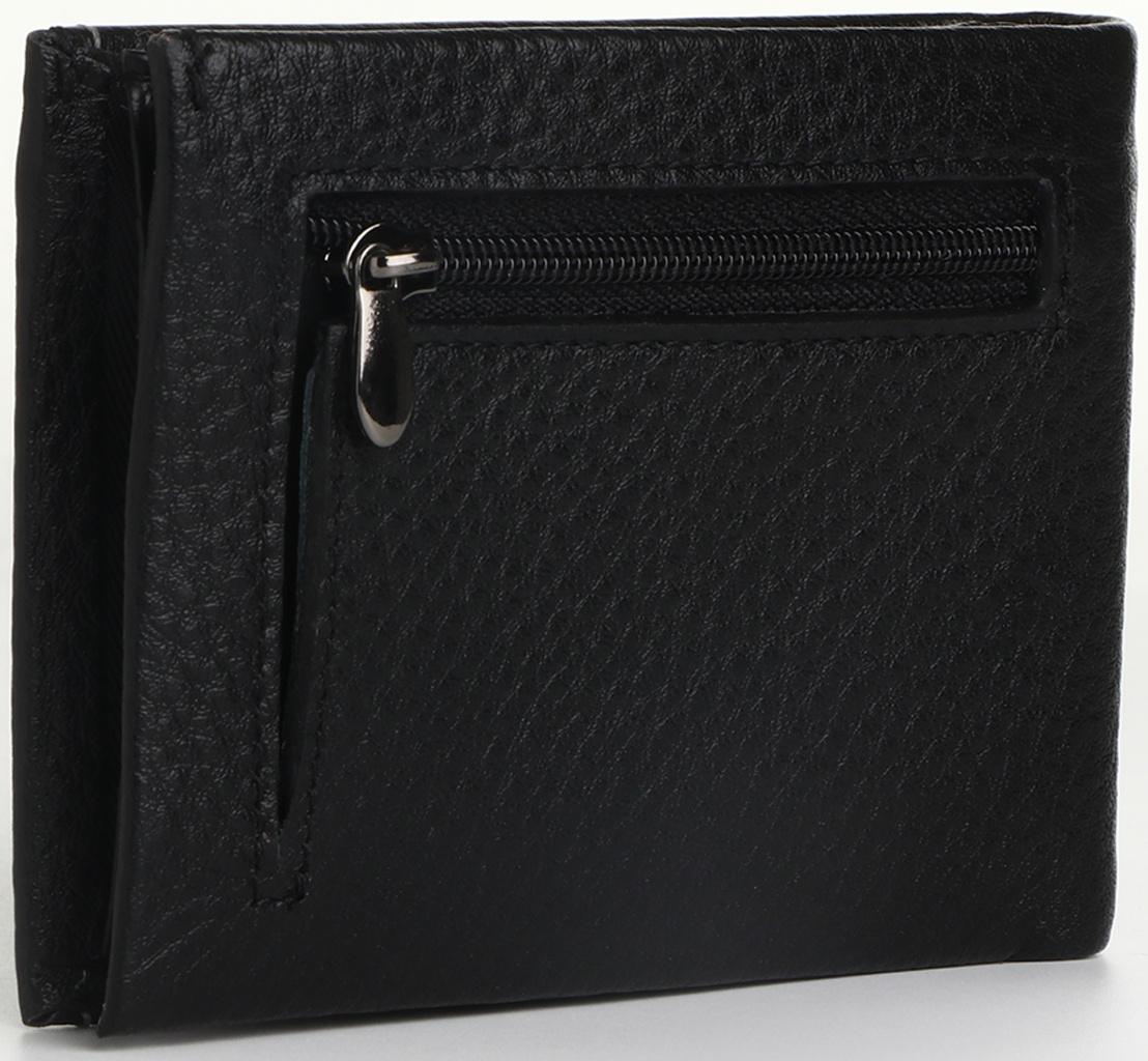 Портмоне на магните, зажим для купюр, отделение для сим-карт, цвет чёрный