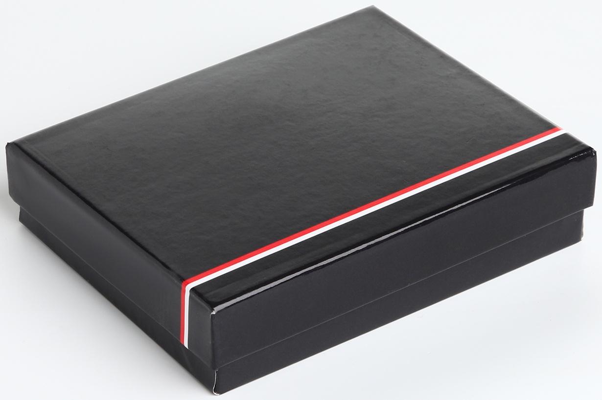 Портмоне на магните, зажим для купюр, отделение для сим-карт, цвет чёрный