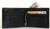 Портмоне на магните, зажим для купюр, отделение для сим-карт, цвет чёрный