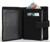 Портмоне на кнопке, отдел для автодокументов, цвет чёрный