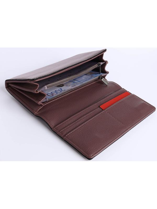 Кошелёк на магните, цвет фиолетовый