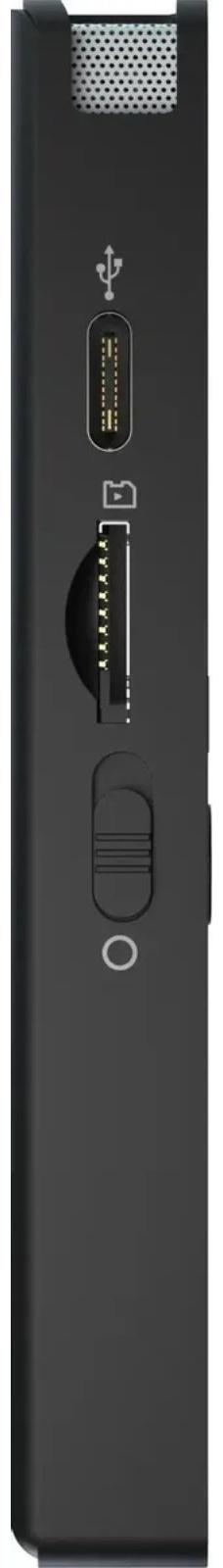 Диктофон RITMIX RR-155, 16Гб,micro SD, APE, MP3, WMA, FLAC, WAV, Jack 3.5, micro USB,черный