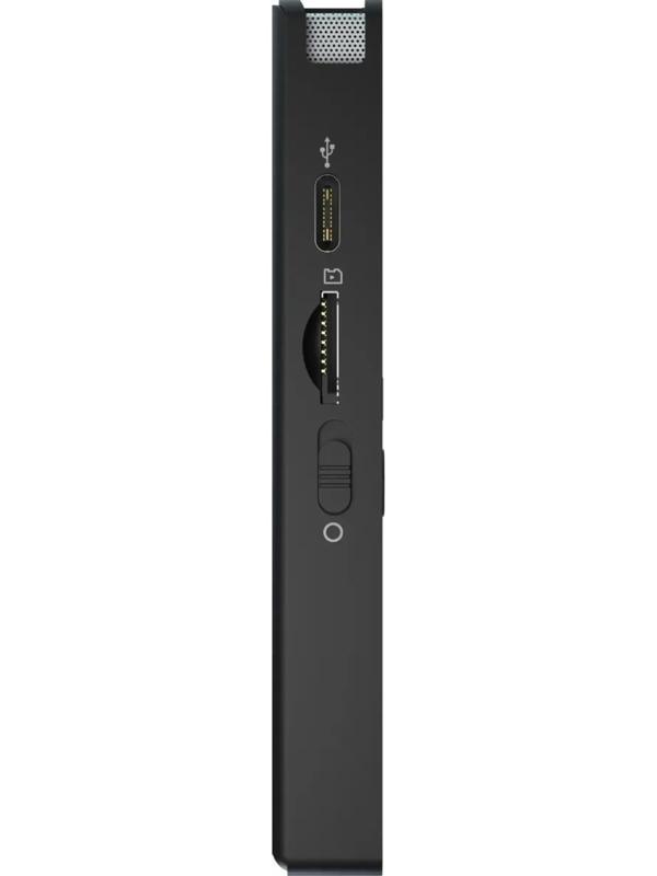 Диктофон RITMIX RR-155, 16Гб,micro SD, APE, MP3, WMA, FLAC, WAV, Jack 3.5, micro USB,черный