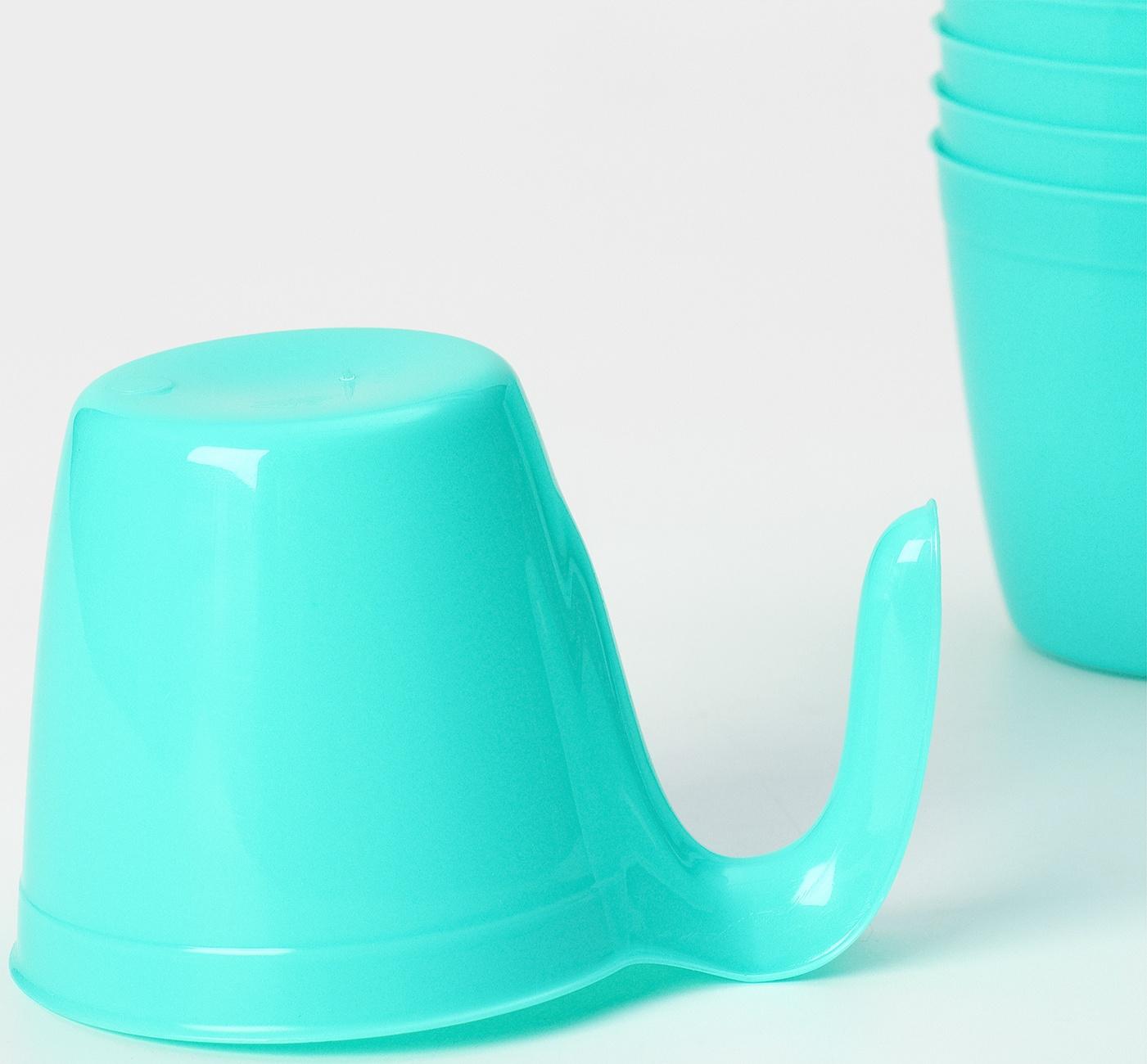 Набор посуды для пикника на 6 персон «Все за стол – 2», 52 предмета, цвет микс