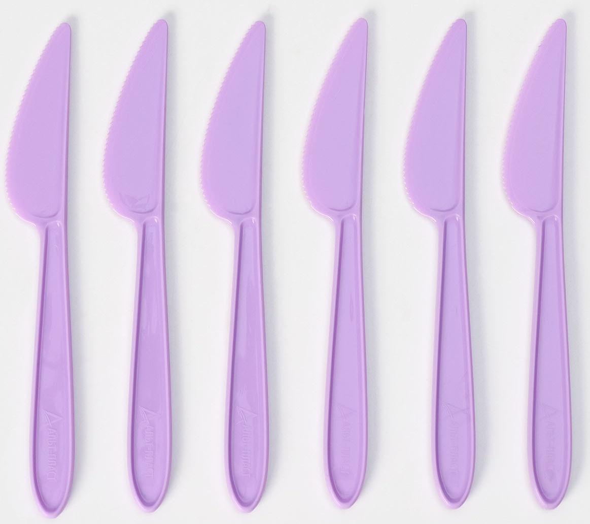 Набор посуды для пикника на 6 персон «Все за стол – 2», 52 предмета, цвет микс