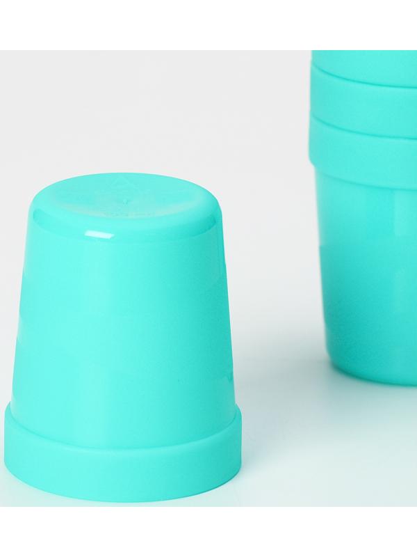 Набор посуды для пикника на 6 персон «Все за стол – 2», 52 предмета, цвет микс