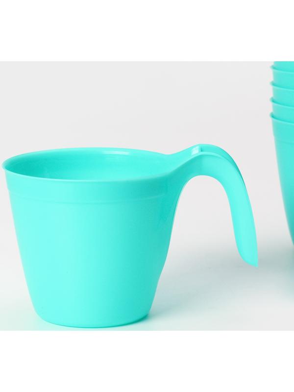 Набор посуды для пикника на 6 персон «Все за стол – 2», 52 предмета, цвет микс