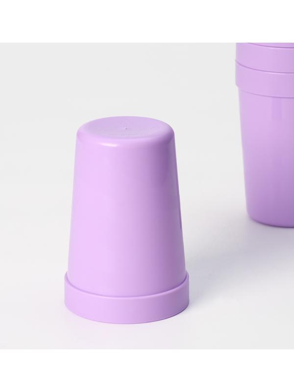 Набор посуды для пикника на 6 персон «Все за стол – 2», 52 предмета, цвет микс