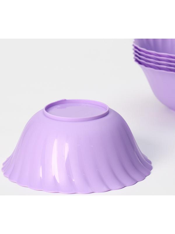 Набор посуды для пикника на 6 персон «Все за стол – 2», 52 предмета, цвет микс