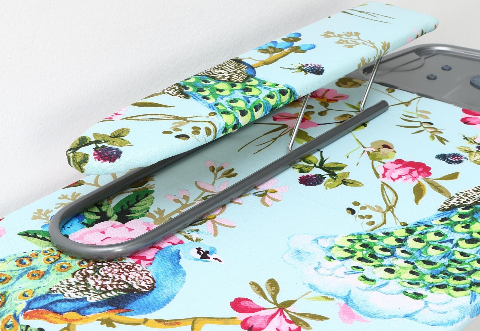 Доска гладильная Nika «Ника 8», 122×40 см,  высота до 90 см, европодставка, рисунок микс