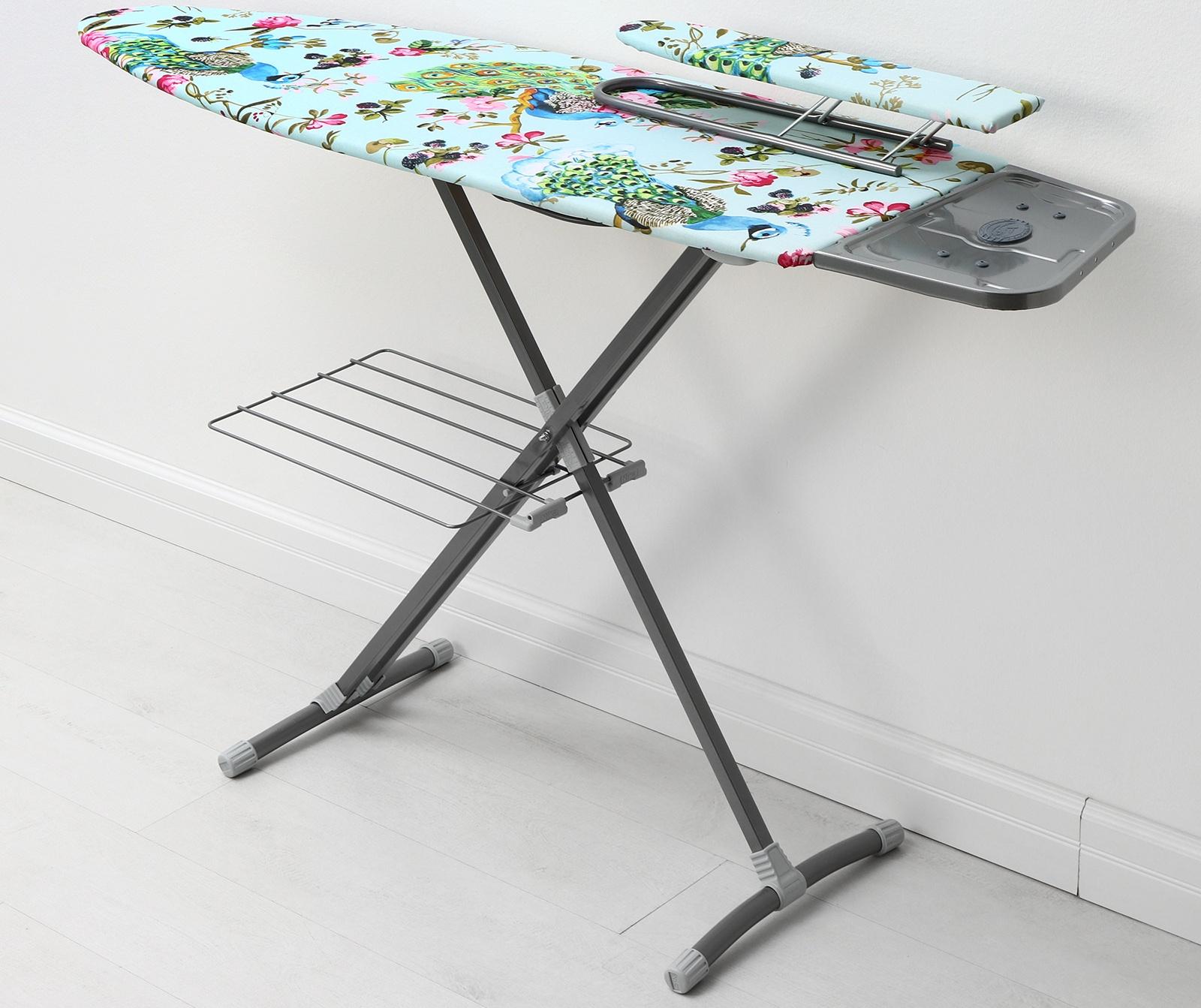 Доска гладильная Nika «Ника 8», 122×40 см,  высота до 90 см, европодставка, рисунок микс