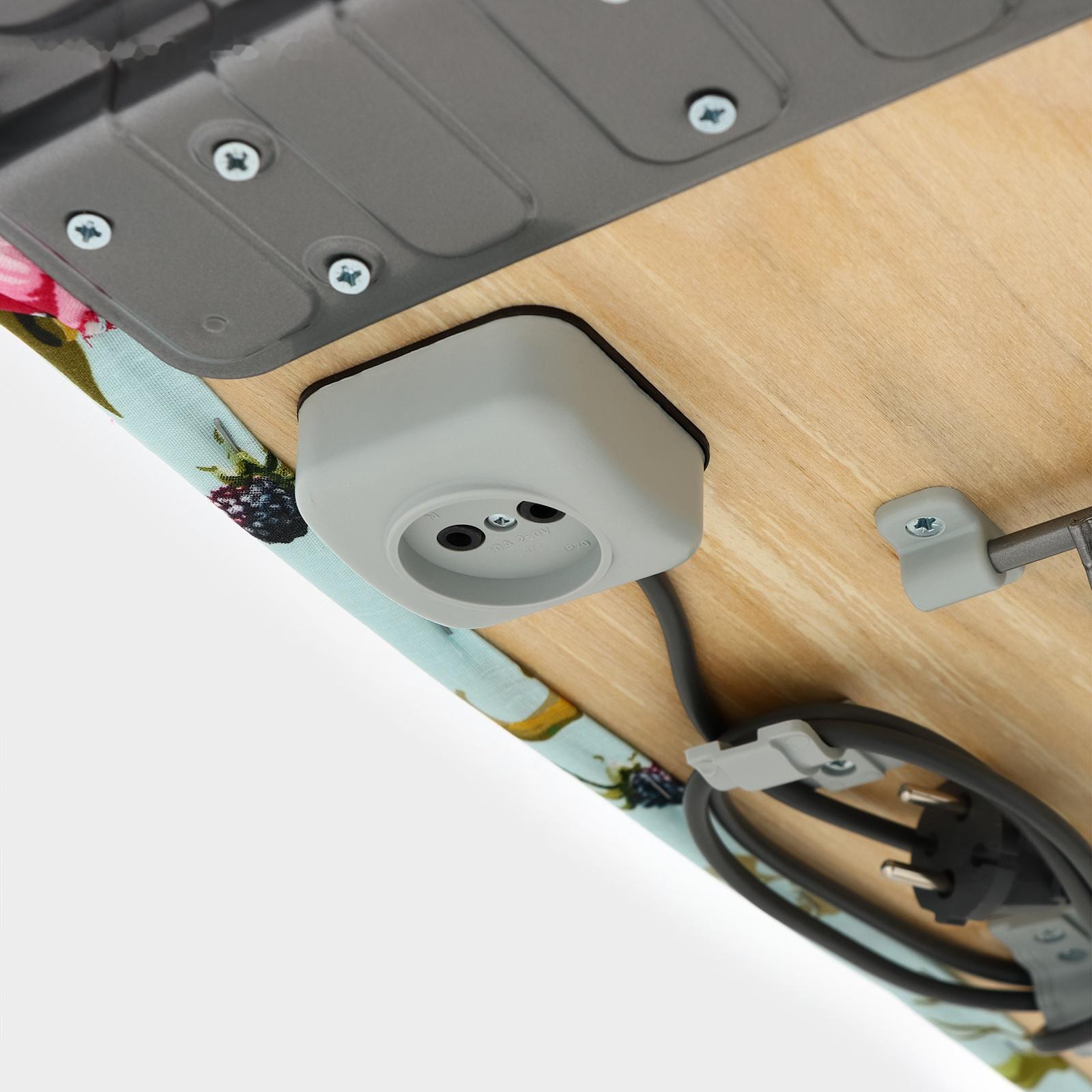 Доска гладильная Nika «Ника 8», 122×40 см,  высота до 90 см, европодставка, рисунок микс