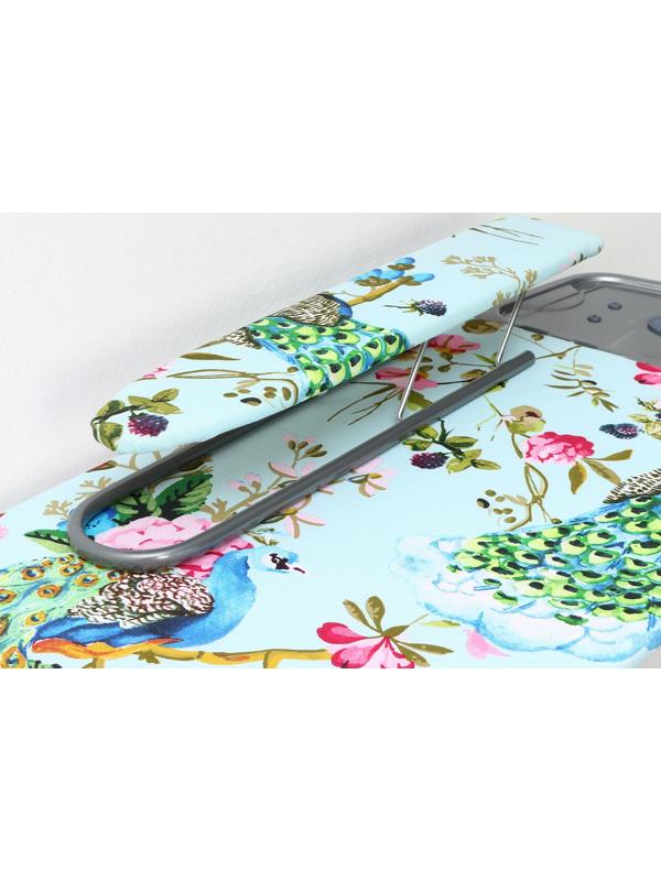 Доска гладильная Nika «Ника 8», 122×40 см,  высота до 90 см, европодставка, рисунок микс