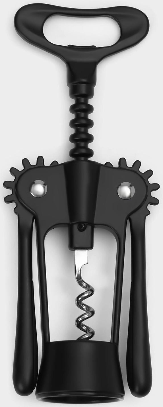 Штопор Magistro Vantablack, 17,7×7 см, цвет чёрный