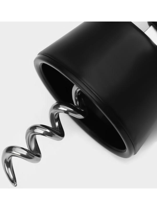 Штопор Magistro Vantablack, 17,7×7 см, цвет чёрный