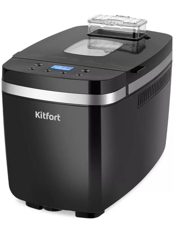 Хлебопечь Kitfort КТ-314, 850 Вт, 14 программ, до 1.35 кг, чёрная