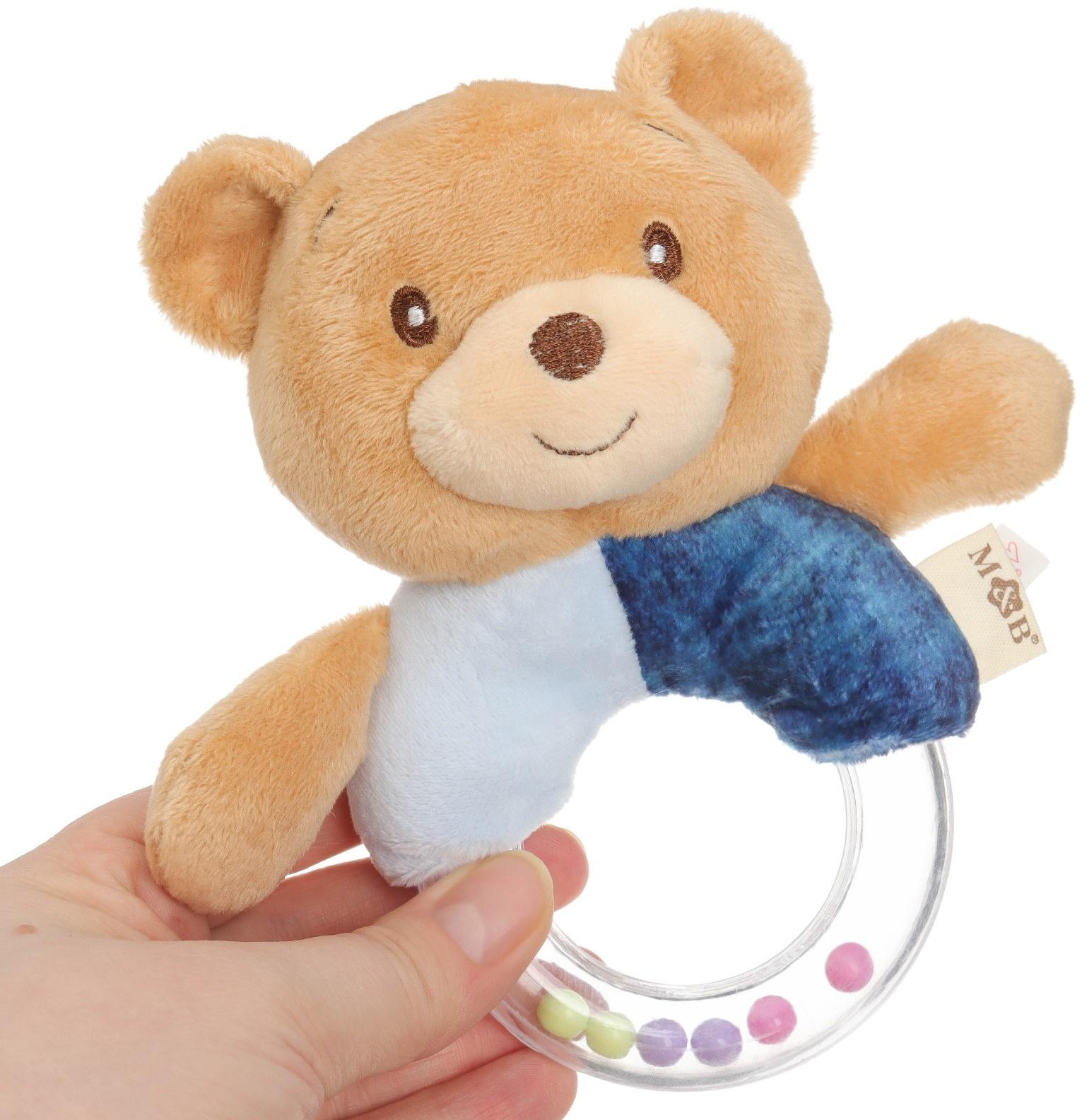 Погремушка «Мишка», от 3 мес., Mum&Baby