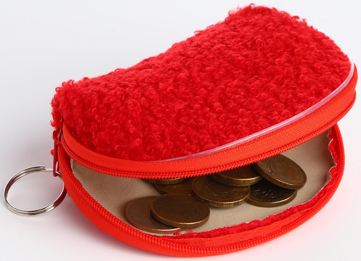 Кошелёк на молнии, цвет МИКС