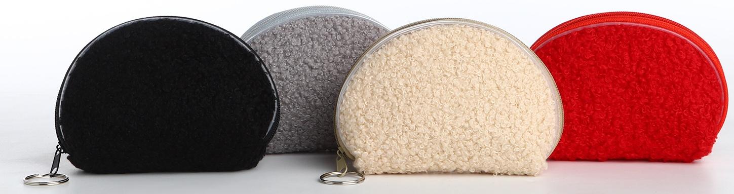 Кошелёк на молнии, цвет МИКС