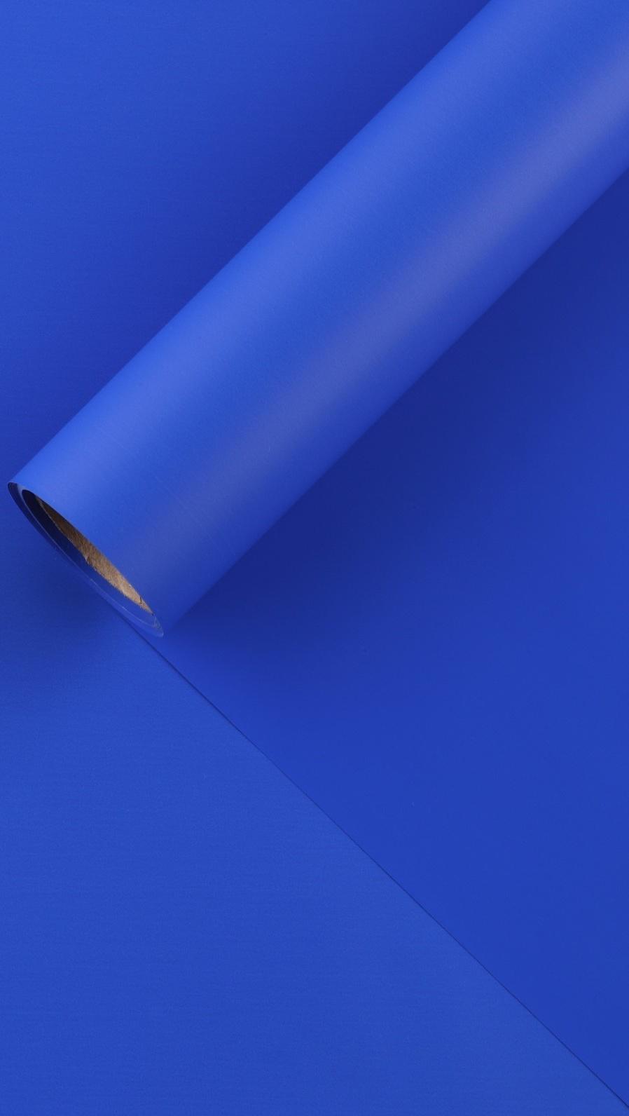 Матовая плёнка «Индиго», 0.5 x 8 м