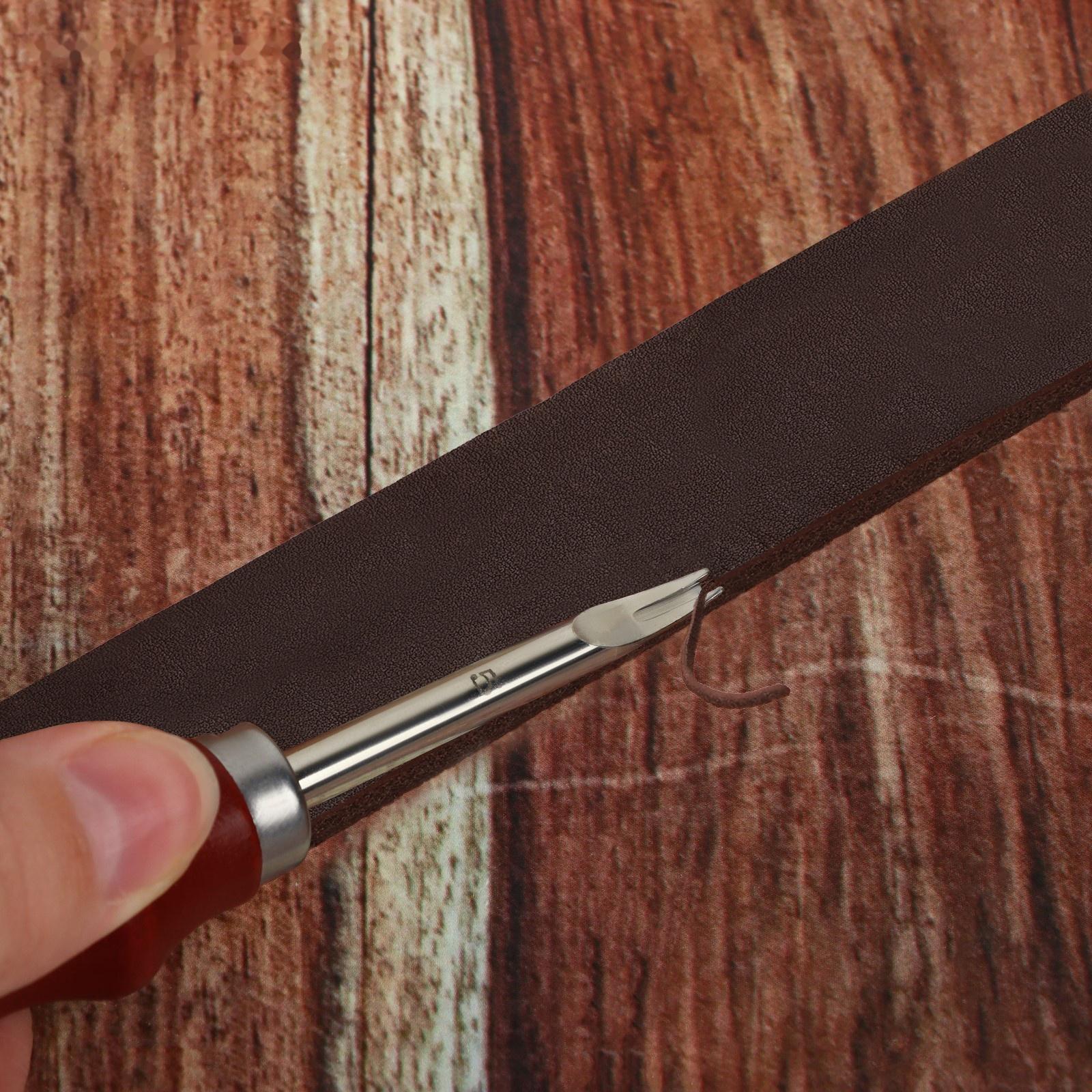 Торцбил-кромкорез для кожи, шаг 1,5 мм, 14,6 × 2,5 см