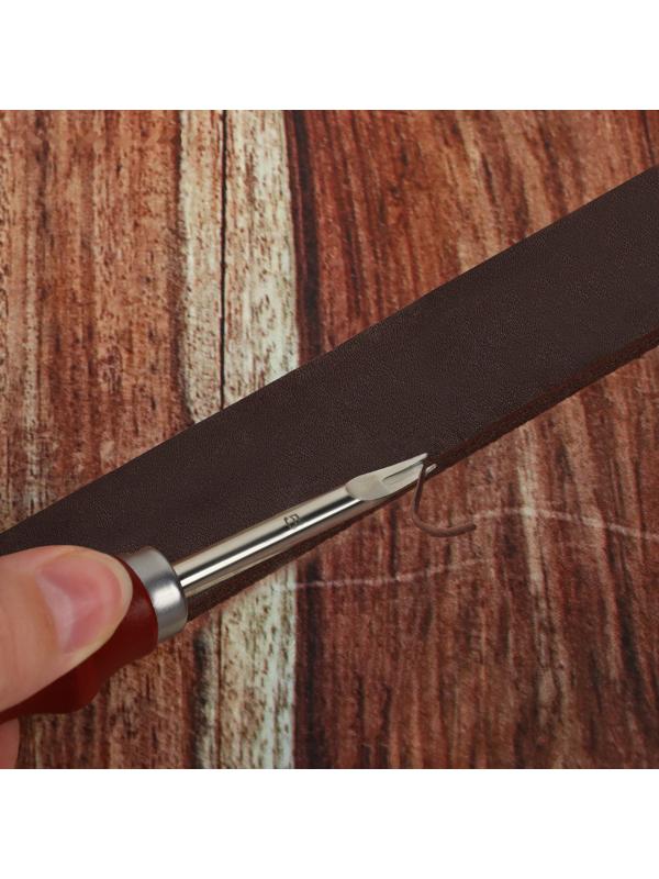 Торцбил-кромкорез для кожи, шаг 1,5 мм, 14,6 × 2,5 см