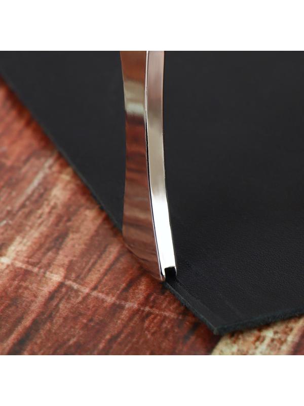 Разметчик-кризер для кожи, шаг 2 мм, 15,5 × 2,5 см