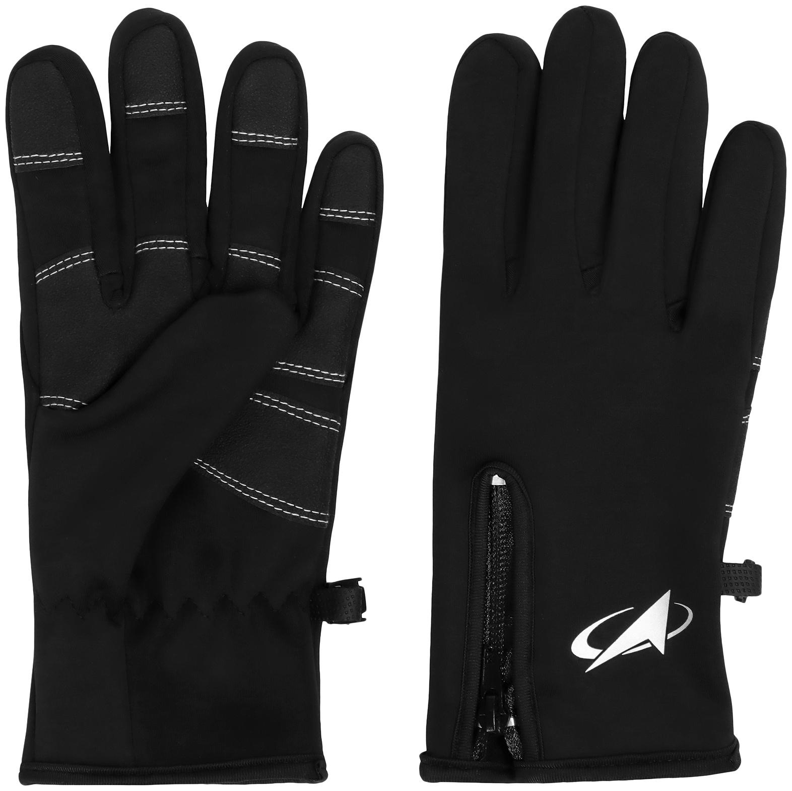 Перчатки ONLYTOP «РОСКОСМОС», р. L-XL, цвет чёрный