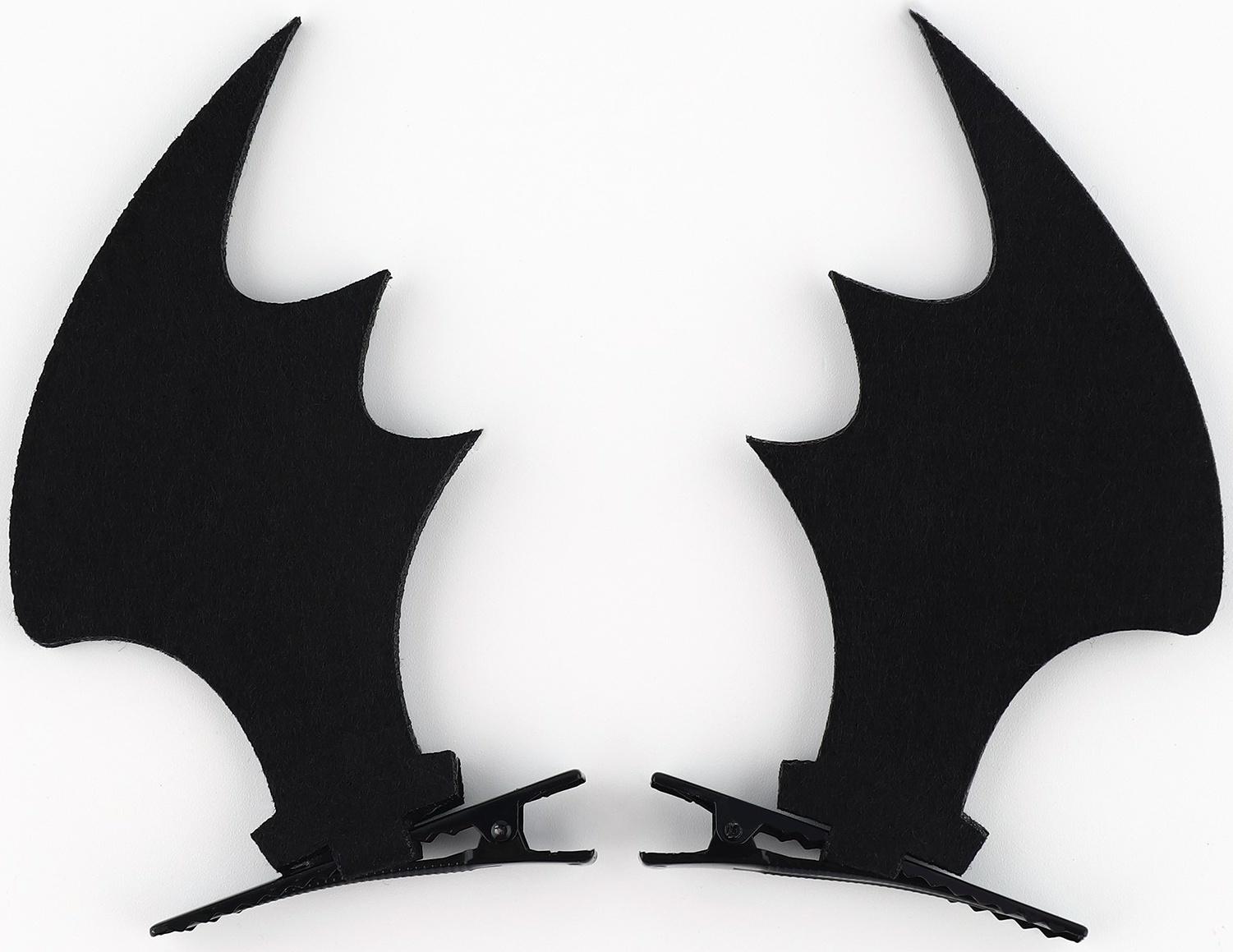 Заколки-ушки на формовой подложке 