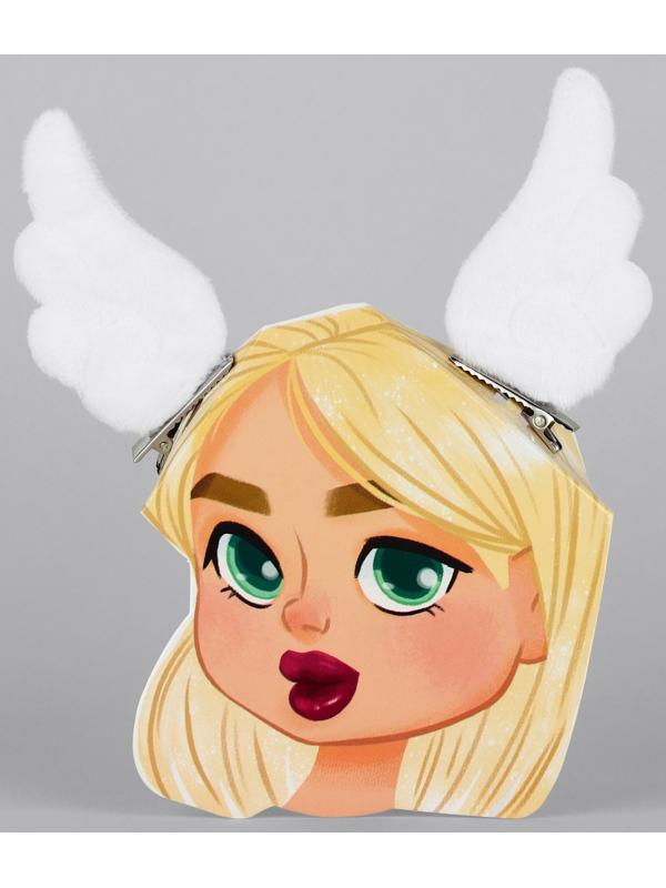 Заколки-ушки на формовой подложке 