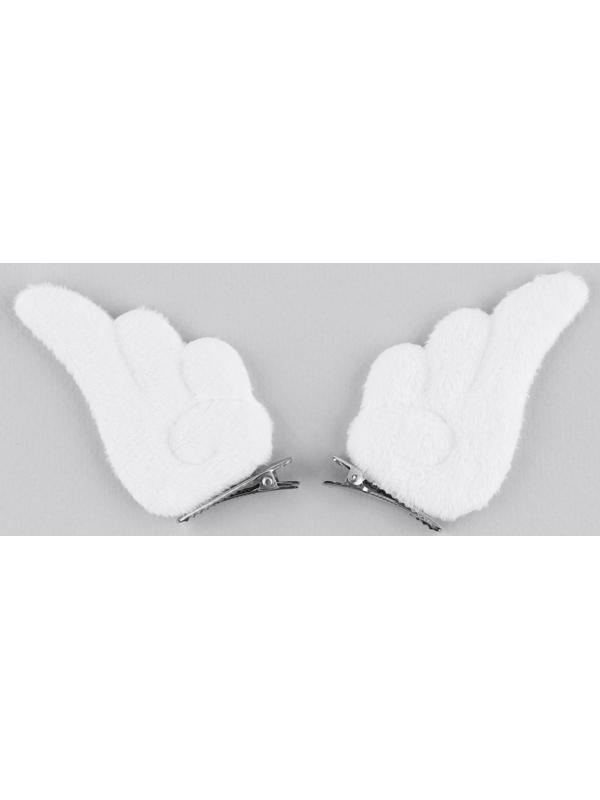 Заколки-ушки на формовой подложке 