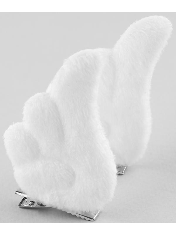 Заколки-ушки на формовой подложке 