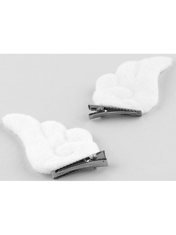 Заколки-ушки на формовой подложке 