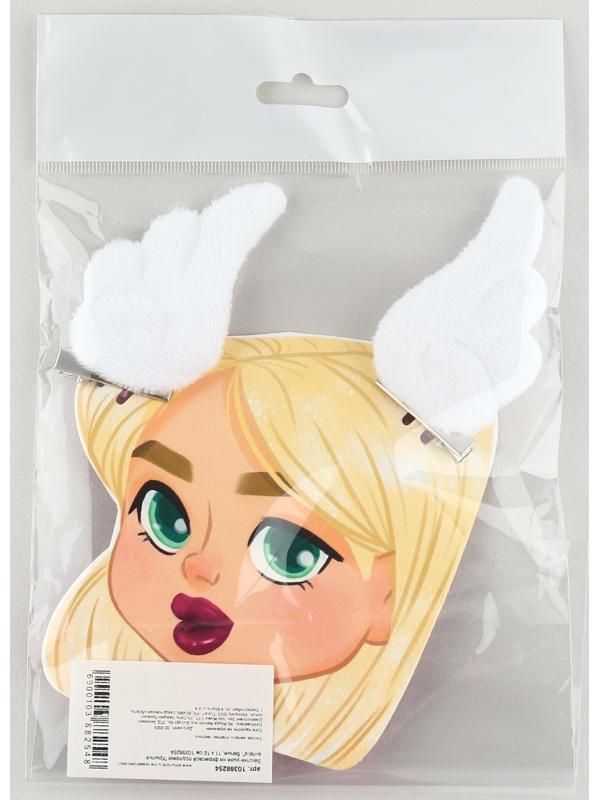 Заколки-ушки на формовой подложке 