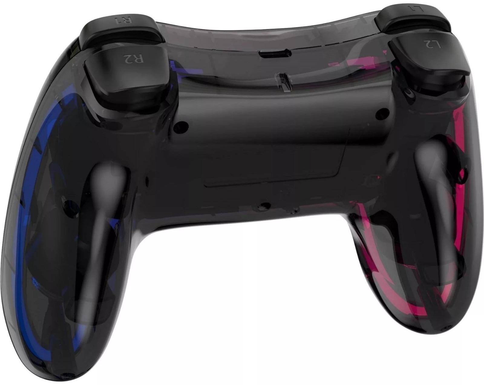 Геймпад Xtrike Me GP-52, беспроводной, для PS4, Bluetooth 4.0, 800 мАч, прозрачный