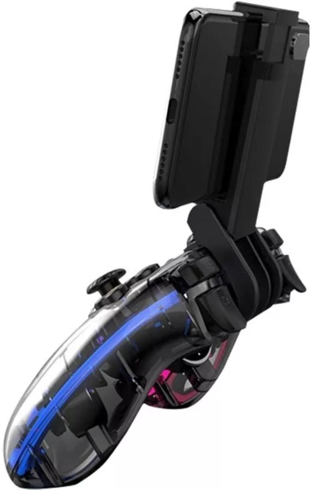 Геймпад Xtrike Me GP-52, беспроводной, для PS4, Bluetooth 4.0, 800 мАч, прозрачный