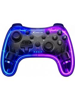 Геймпад Xtrike Me GP-52, беспроводной, для PS4, Bluetooth 4.0, 800 мАч, прозрачный
