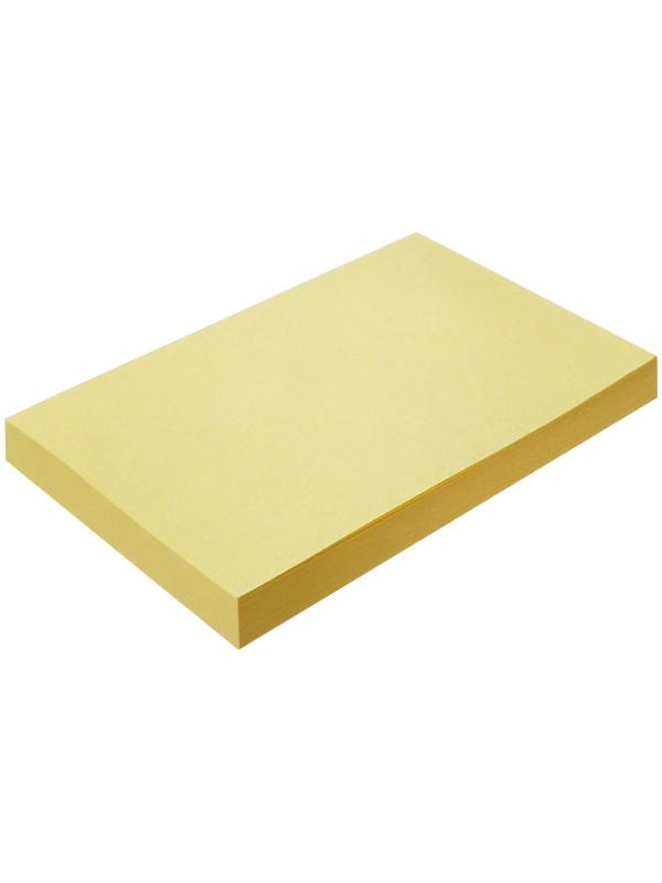 Блок с липким краем 76 х 127 мм, 100 листов, пастель, 4 цвета