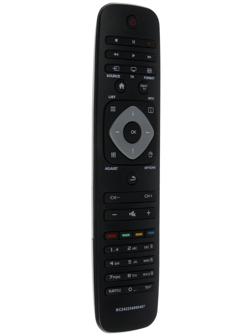 Пульт ДУ Huayu LCD 2422 549 90467 (YKF309-001), Для ТВ Philips, универсальный, черный