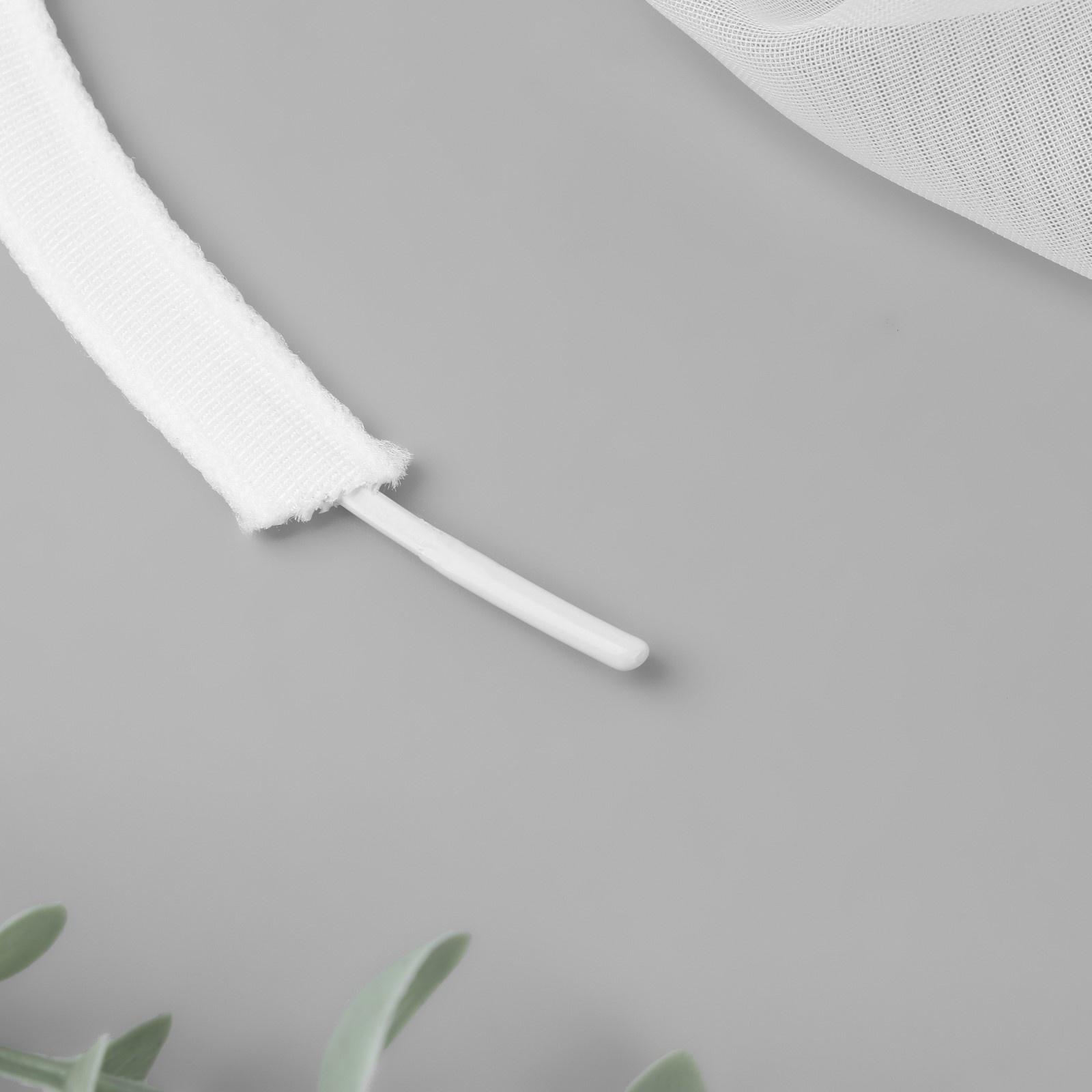 Лента тоннельная, бесшовная, 10 мм, 10 ± 0,5 м, цвет белый